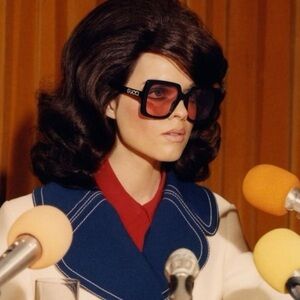 Gucci Black and pink Oversized Sunglasses with Crystal logo